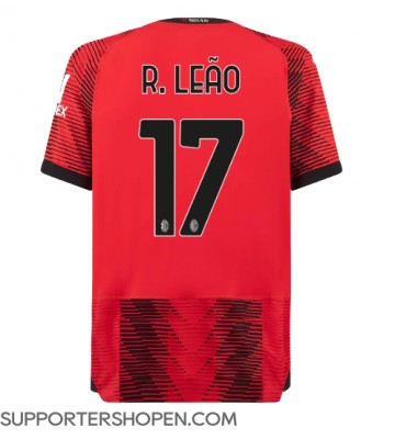 AC Milan Rafael Leao #17 Hemma Matchtröja 2023-24 Kortärmad